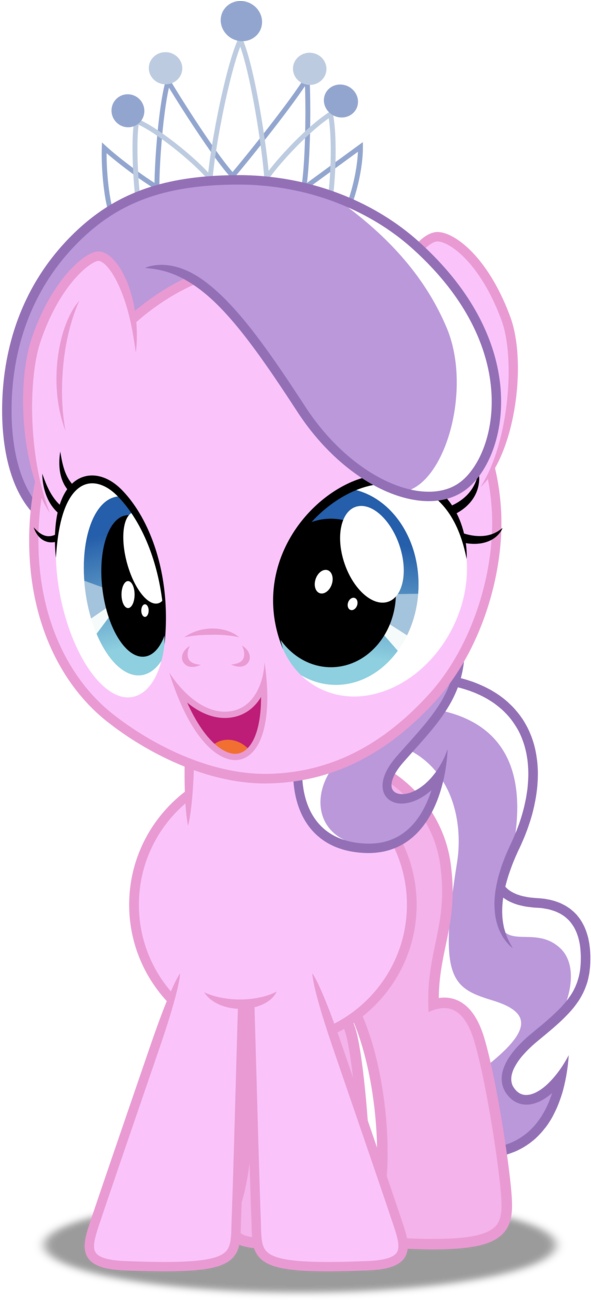 Mlp Diamond Tiara - Diamond (614x1301)