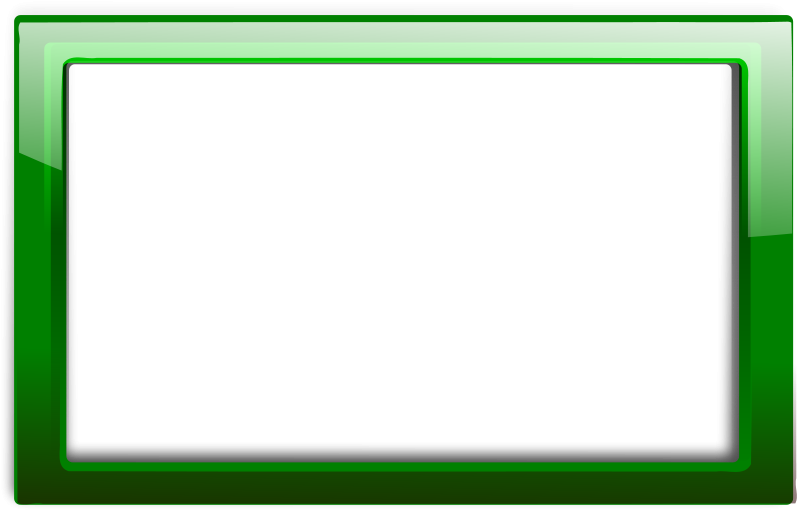 Free Vector Green Frame - Green Frame (800x519)