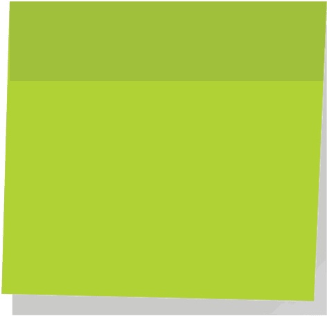 Green Post It Note Transparent Png - Parallel (512x512)