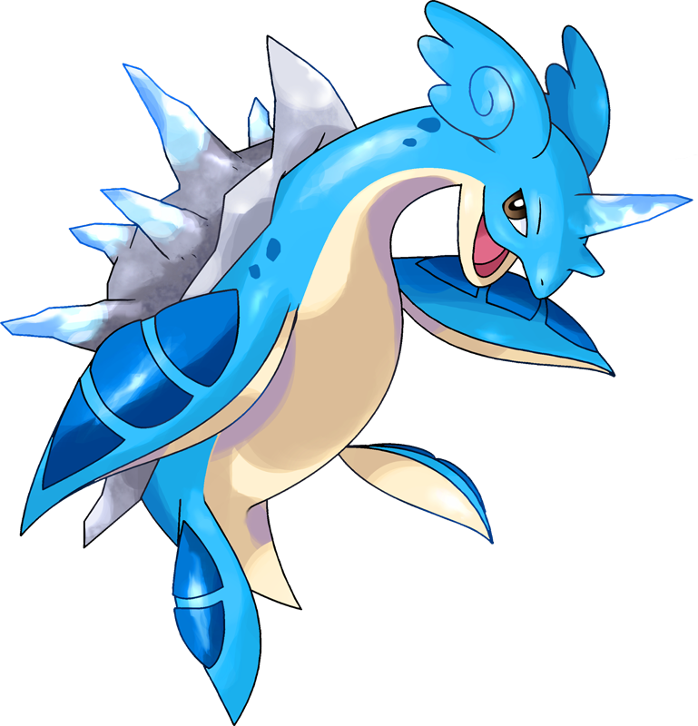 Shiny Mega Lapras Pokédex - Lapras Mega Evolution (769x800)