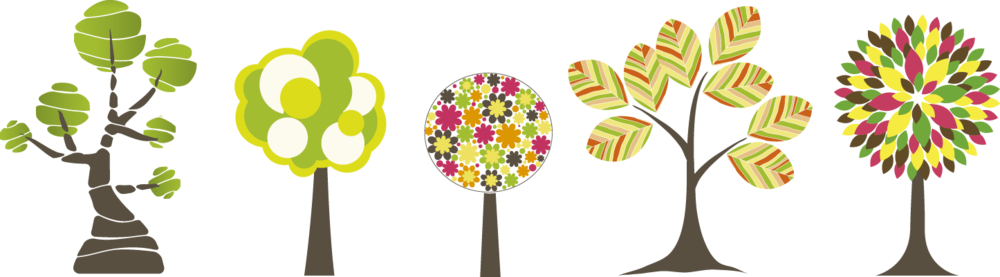 Cómo Trabajamos - Tree Vector (1000x277)