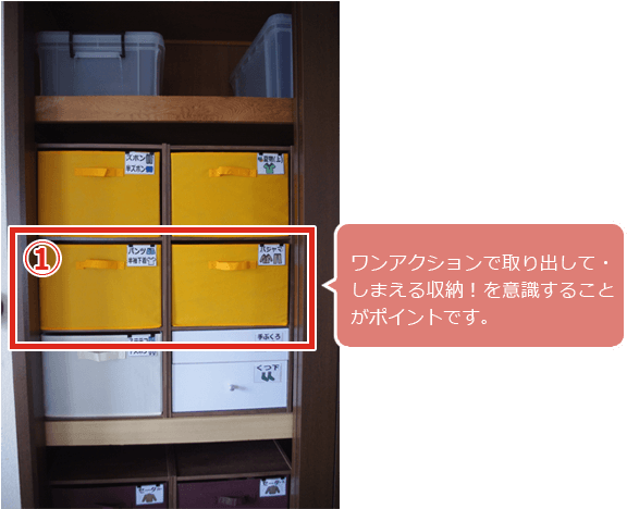 ワンアクションで収納できる - Cabinetry (600x525)