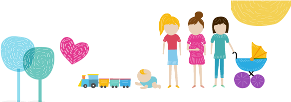 Momeego Logo - Moms Group (601x203)