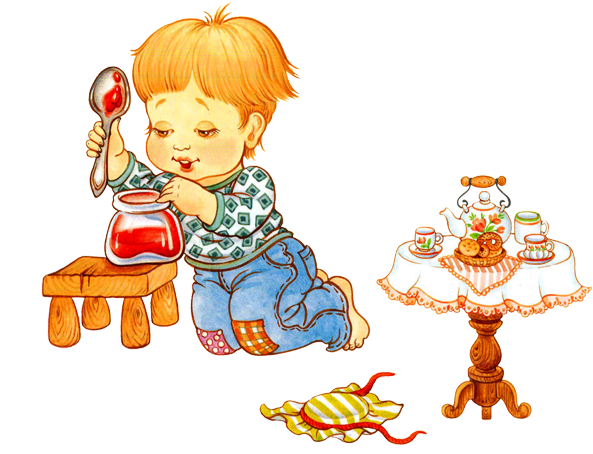Laminas Para Decoupage - Клипарт Дети (600x476)