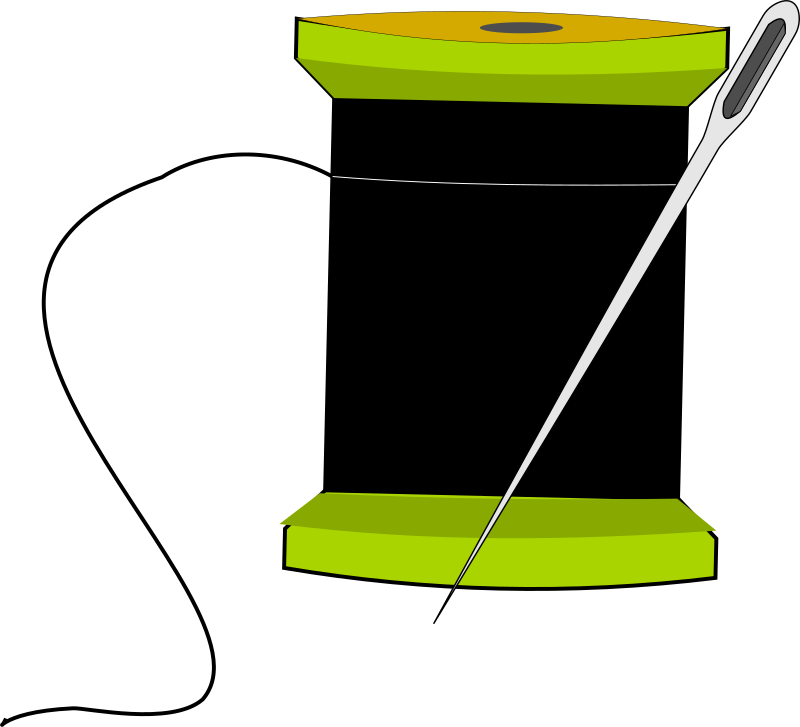 Medium Image - Needle And Thread (800x727)