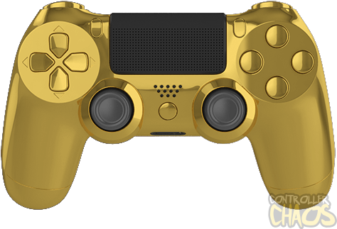 Gold Ps4 Controller - Golden Ps4 Controller (474x340)