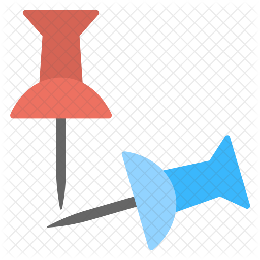 Thumb Pin Icon - Drawing Pin (512x512)