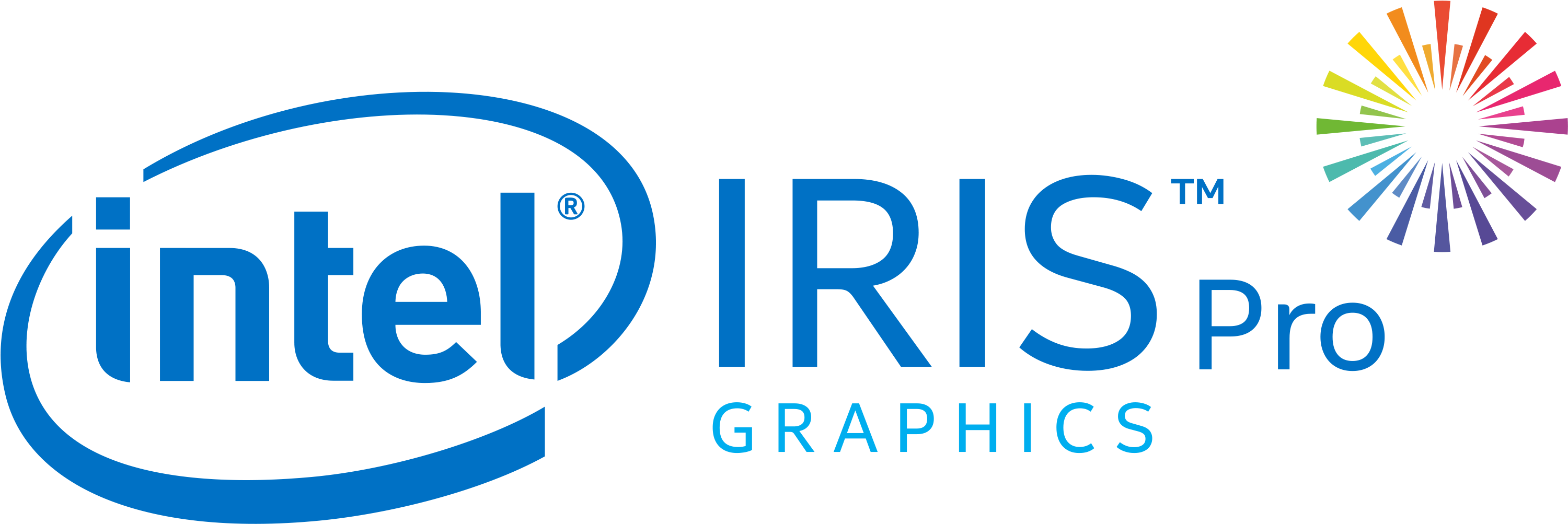 Iris Pro Logo - Intel System Fan Kit (3007x1692)