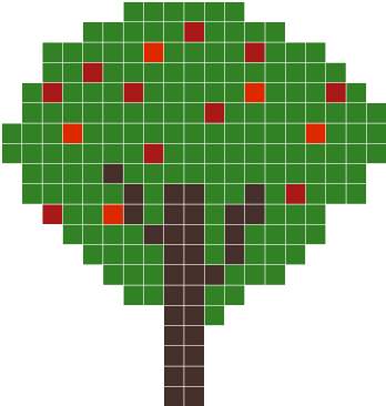 Santa Pixel Art (365x365)