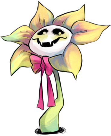 Small Crying Frisk - Флауи Андертейл (540x471)