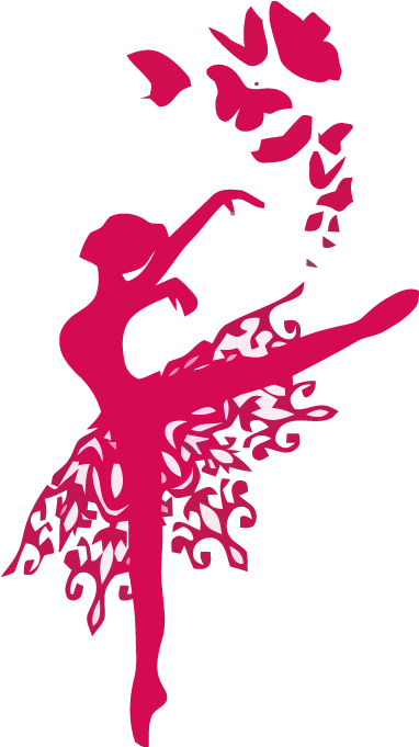 Ballet Dancing With Butterflies Vector Image - Dance (1020x680)