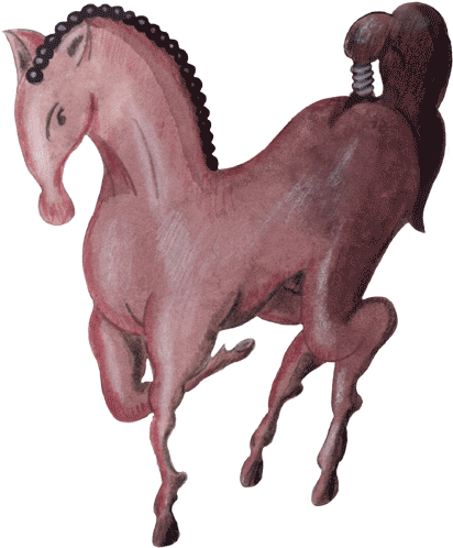Cheval - Clip Art (424x500)