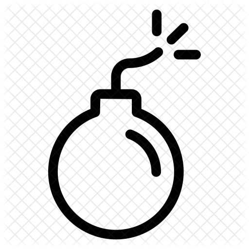 Bomb Icon - Explosion (512x512)