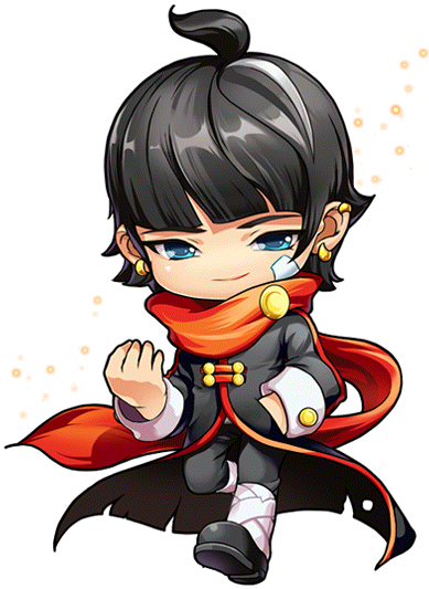 Art Crow - Maplestory Crow (389x533)