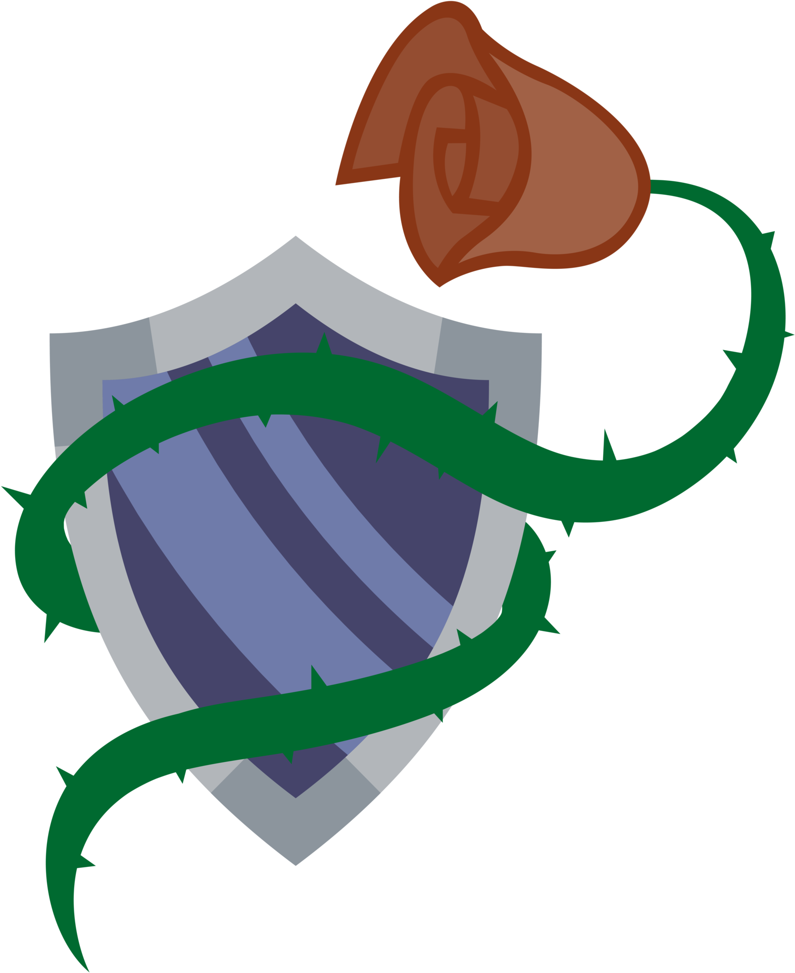Mlp Thorn Cutie Mark (1600x1927)