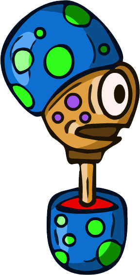 Bouncing Mushroom - Mushroom (288x562)