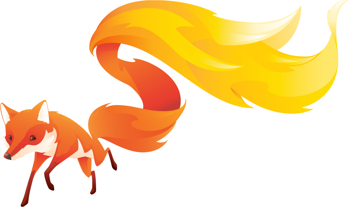 Firefox - Mozilla Firefox Fox Png (1184x704)
