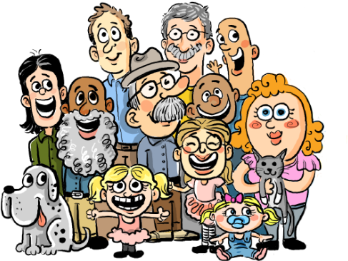 Improved Booth Traffic - Cartoon (506x452)