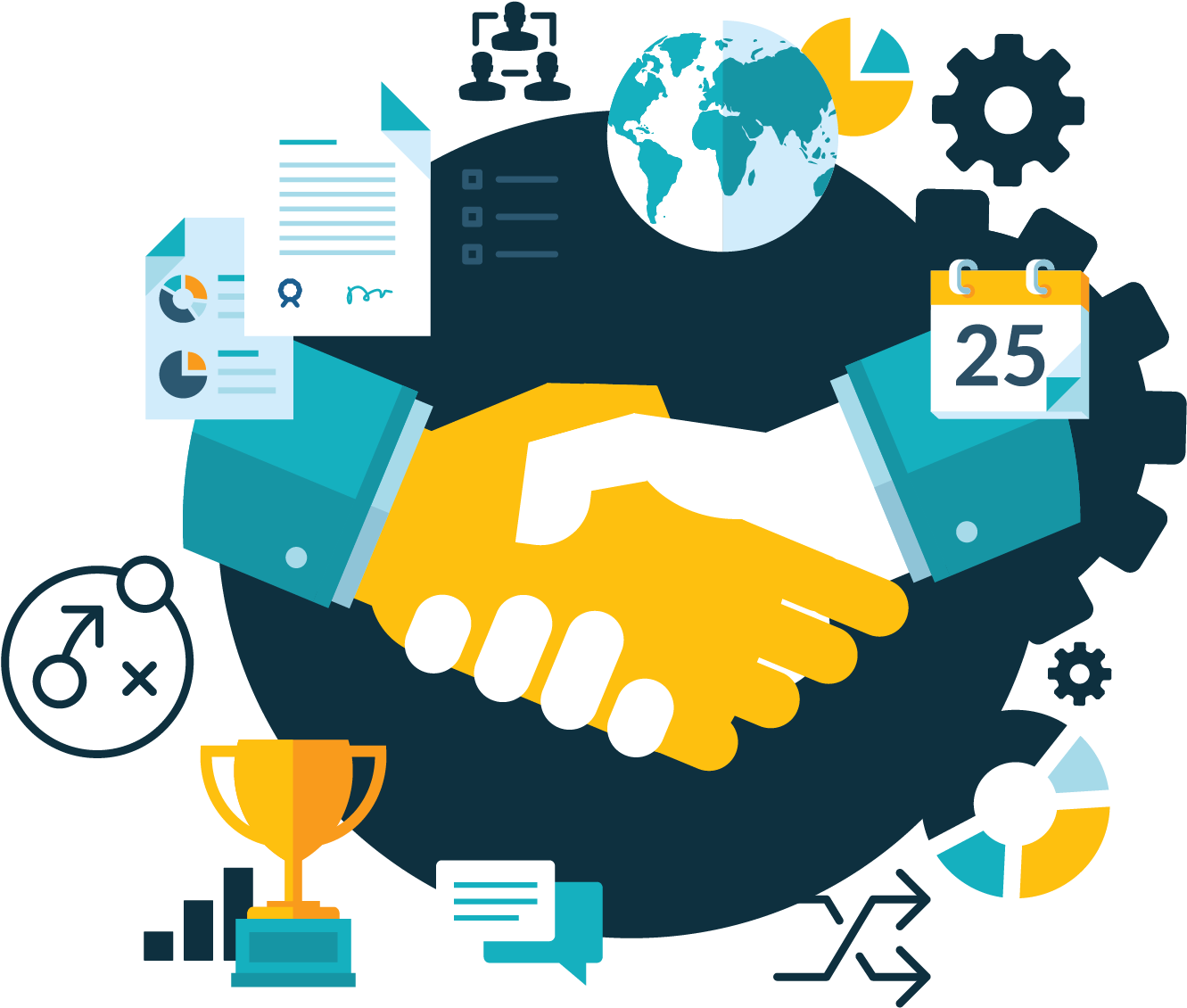 Fax - - Relation Client Png (1514x1318)