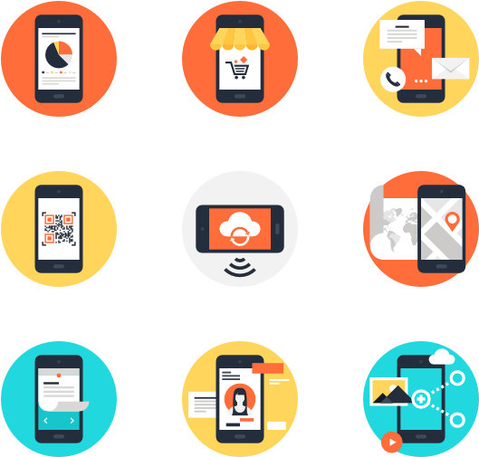 Home Services Mobile Application - Mobile Icon (600x564)