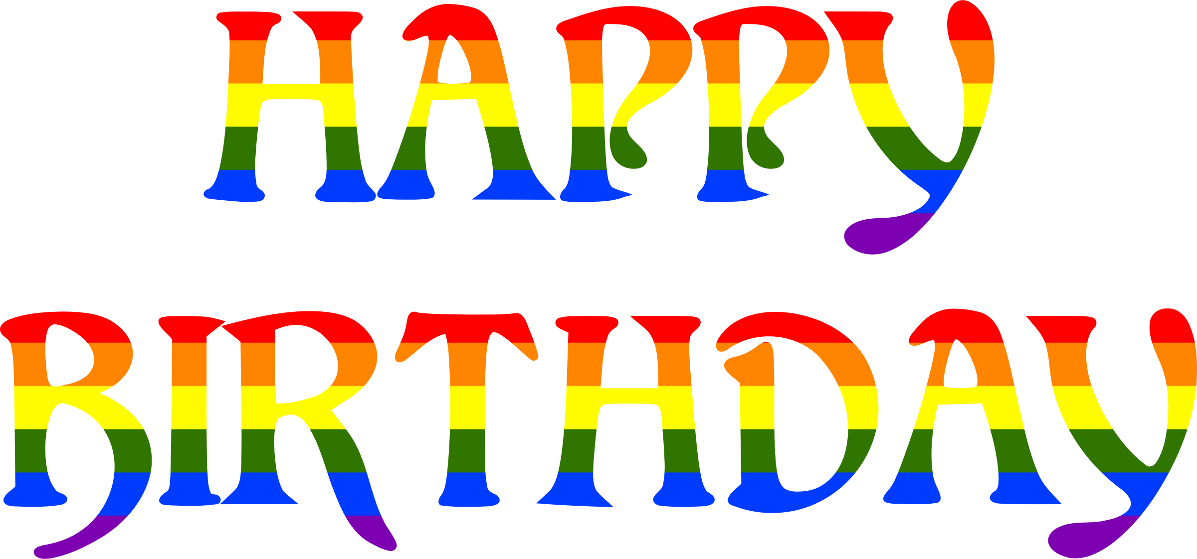 Rainbow Happy Birthday (2400x1122)