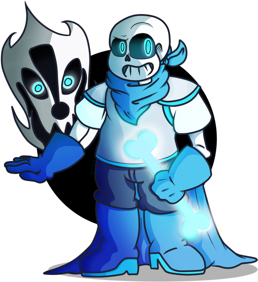 Underswap Sans By Blue Rainfall On Deviantart - Blue Sans (863x925)