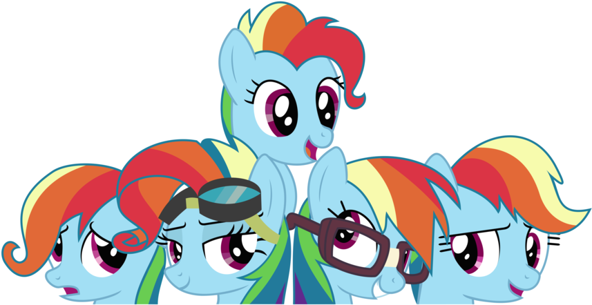 Funny Rainbow Dash Faces By Datnaro - Rainbow Dash (1024x527)