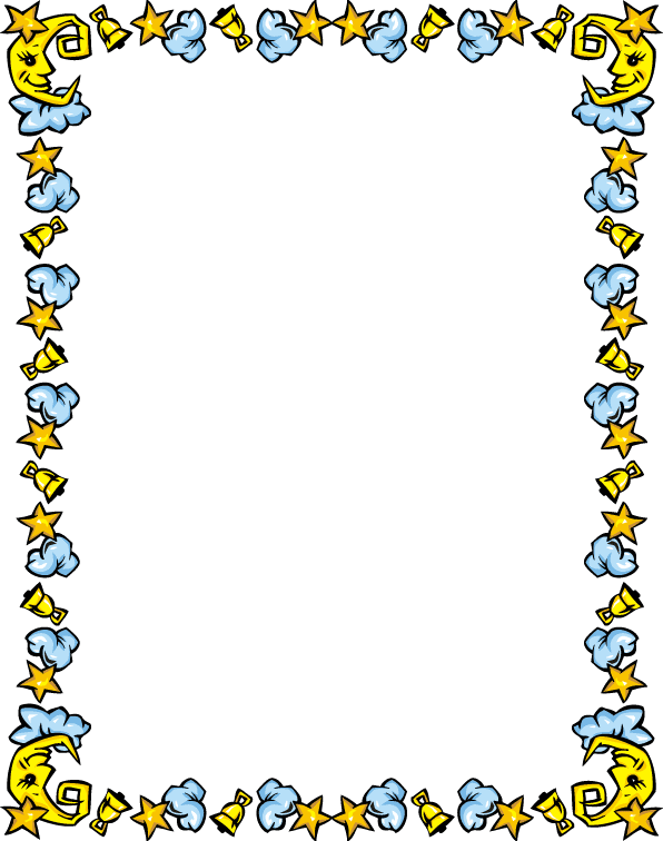 Free - Borders Clip Art (596x756)