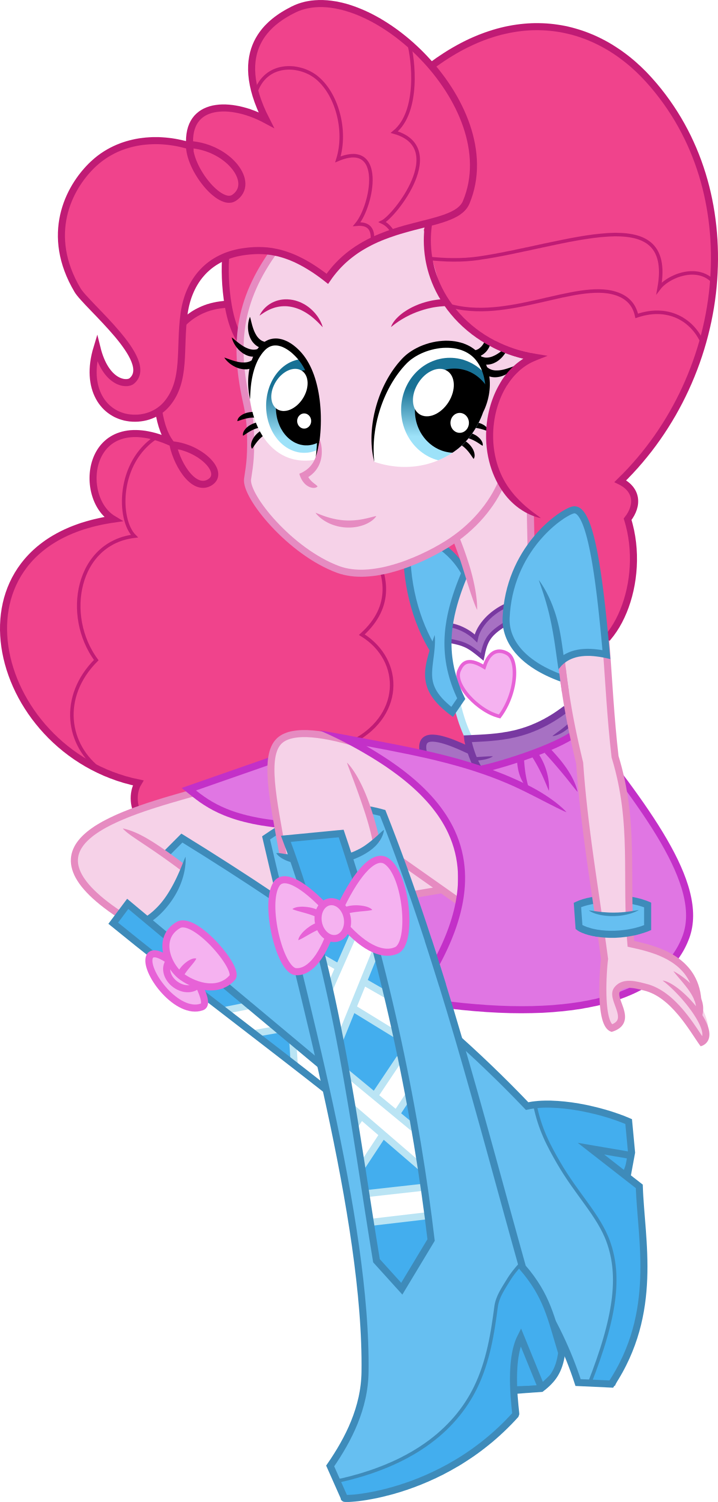 Full - Pinkie Pie Eqg Vector (1435x3000)