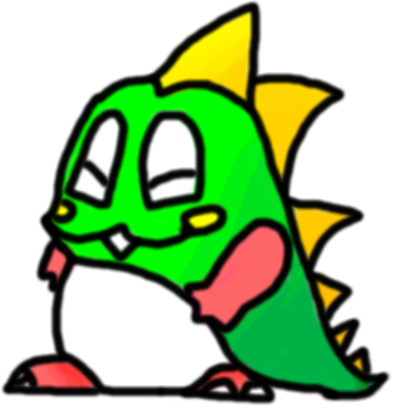 Bub- Bubble Bobble By Dannyman12 - Bub- Bubble Bobble By Dannyman12 (393x406)