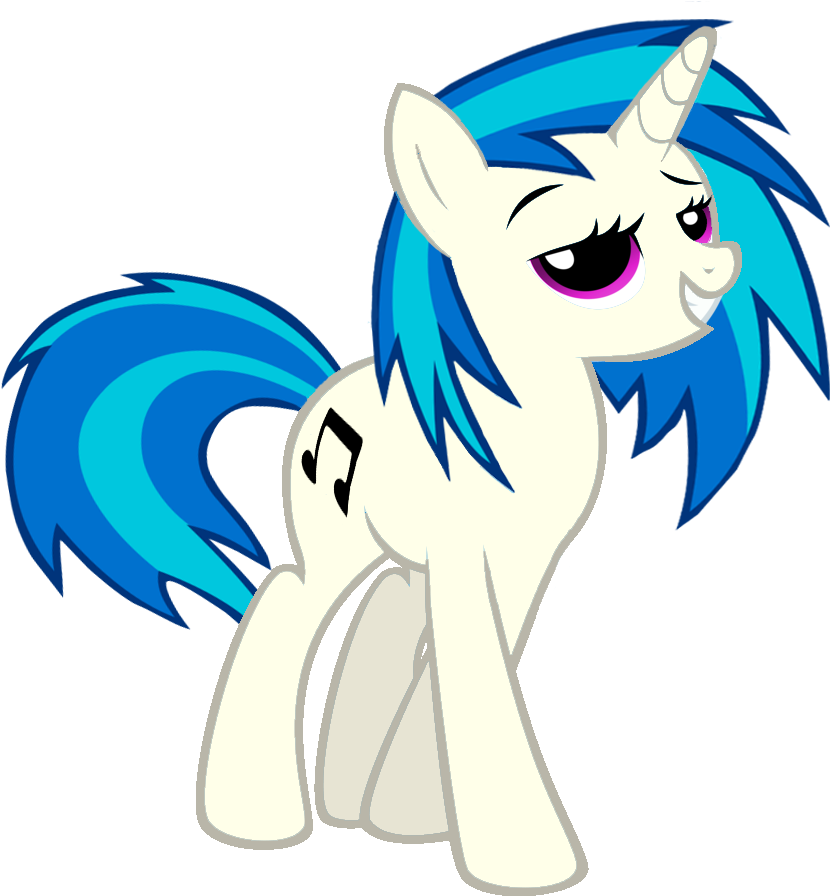 Vinyl Scratch R63 - Cartoon (880x900)