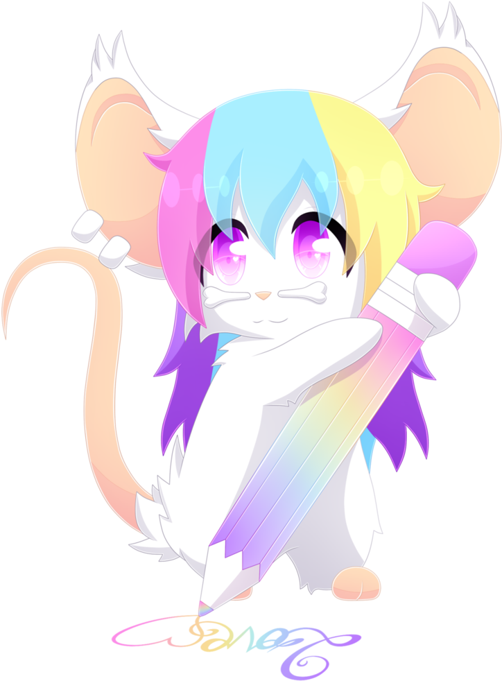 Love By Kawaiiminyan - Computer Mouse (786x1016)
