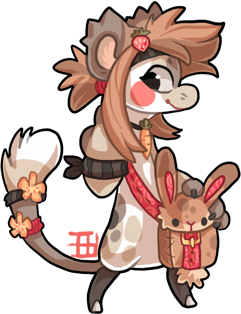 Bunny Dta #1 Unactive By Griffsnuff - Digital Art (519x652)