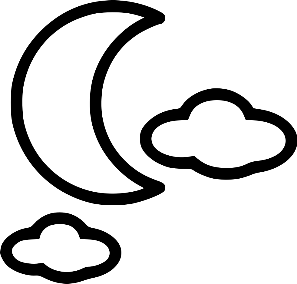 Night Partly Cloudy Comments - Night Partly Cloudy Comments (981x938)