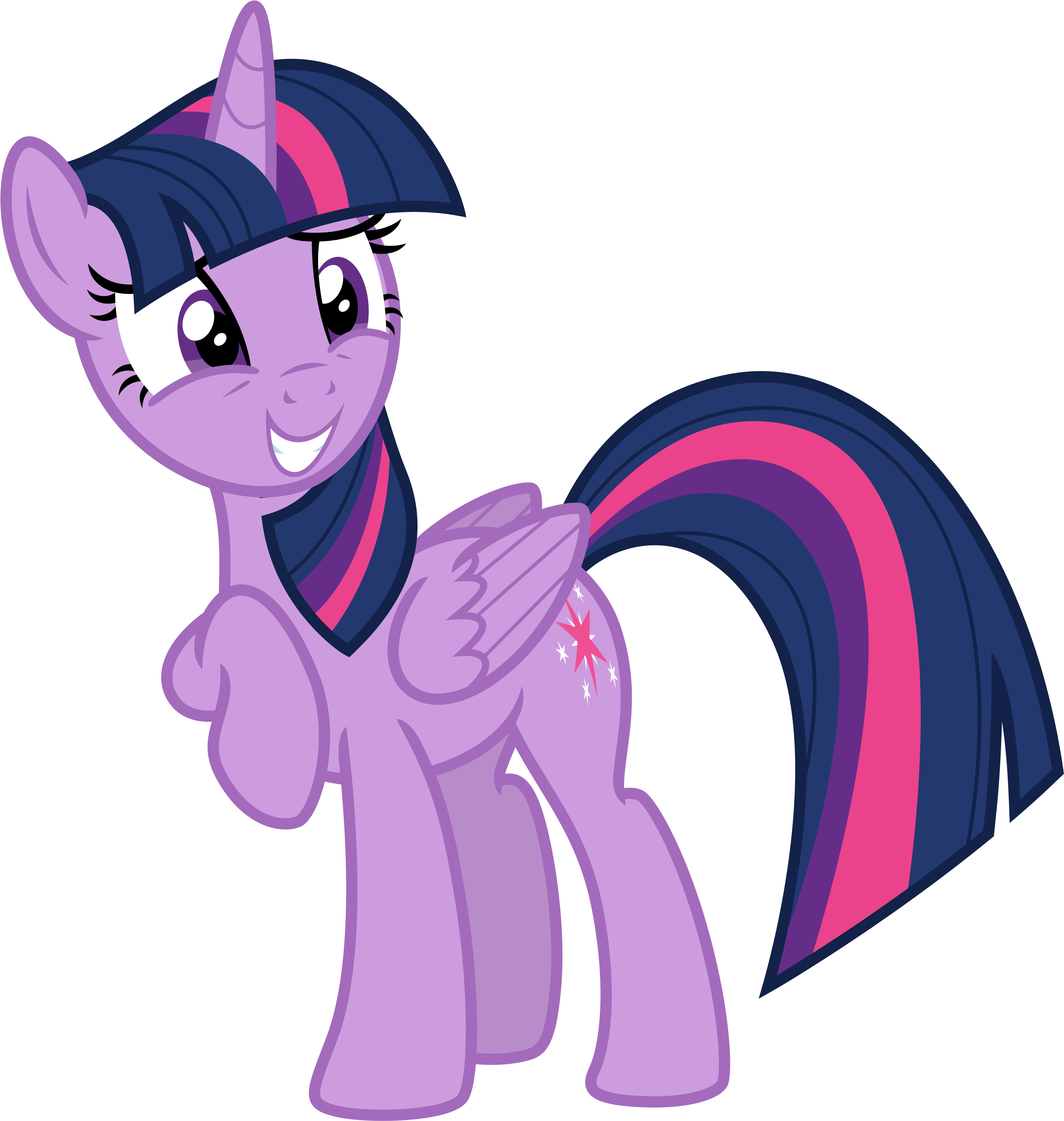 Twilight Sparkle By Estories - Twilight Mlp Vector (6154x6500)