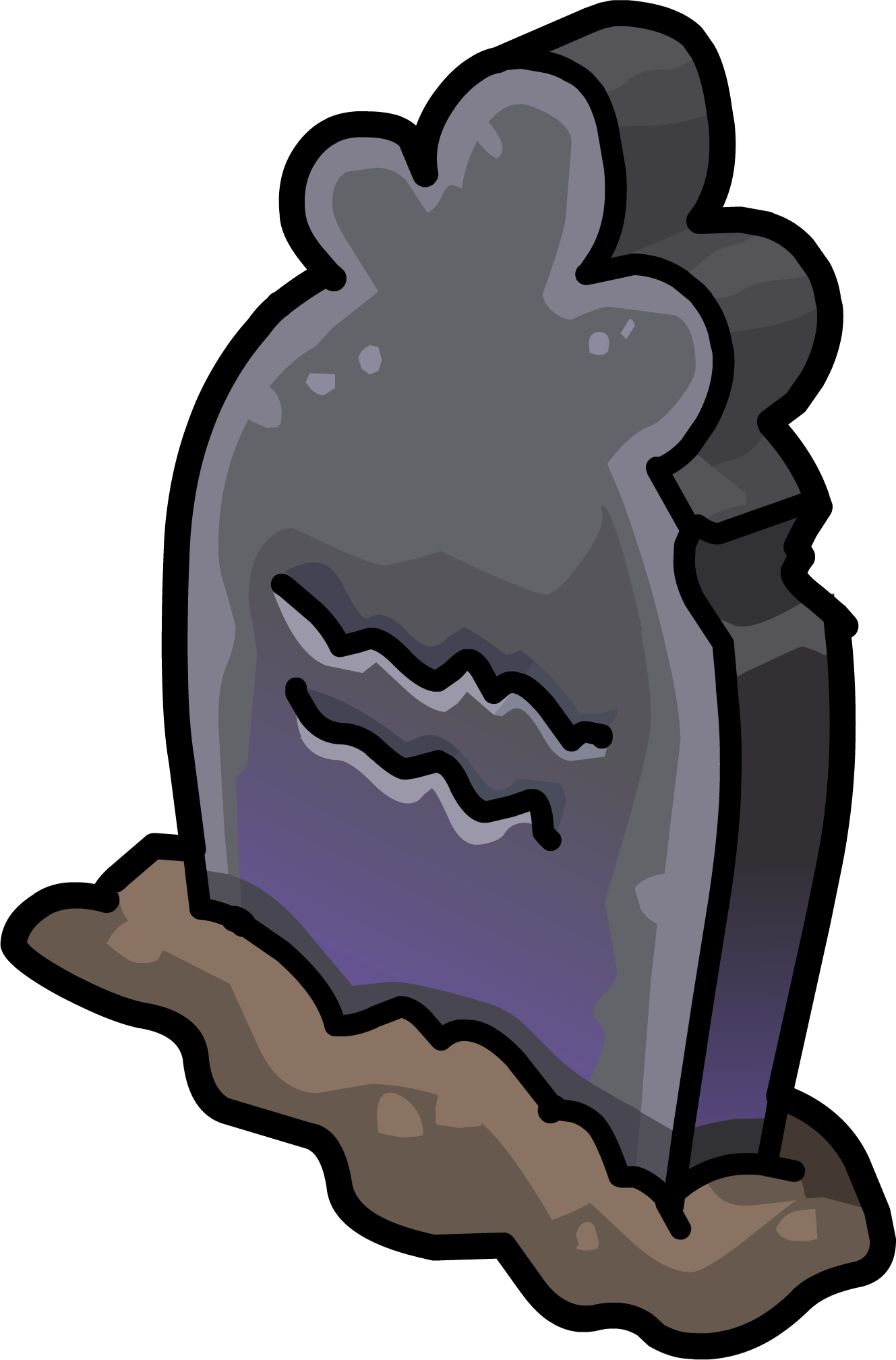 Ornate Tombstone Sprite 003 - Sprite (1329x2017)