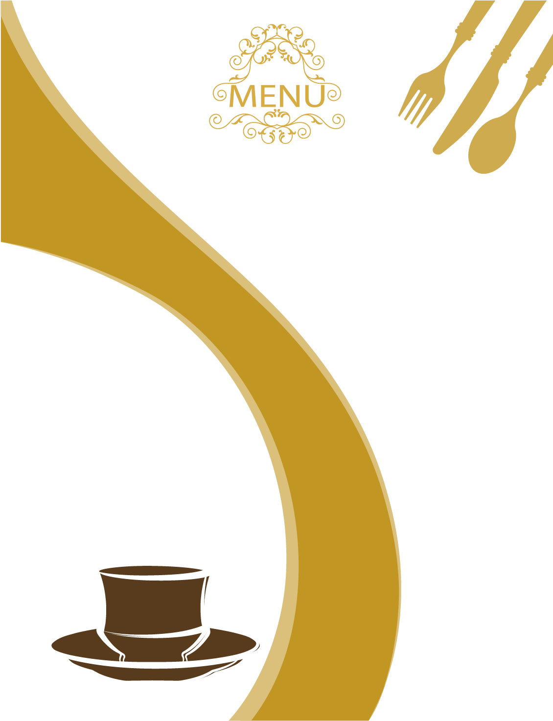 Menu Hotel Restaurant - Fork (1261x1620)