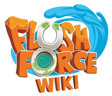 Flush Force Wiki Logo - Flush Force Logo (389x334)