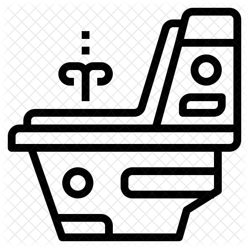 Flush Icon - Flush Toilet (512x512)