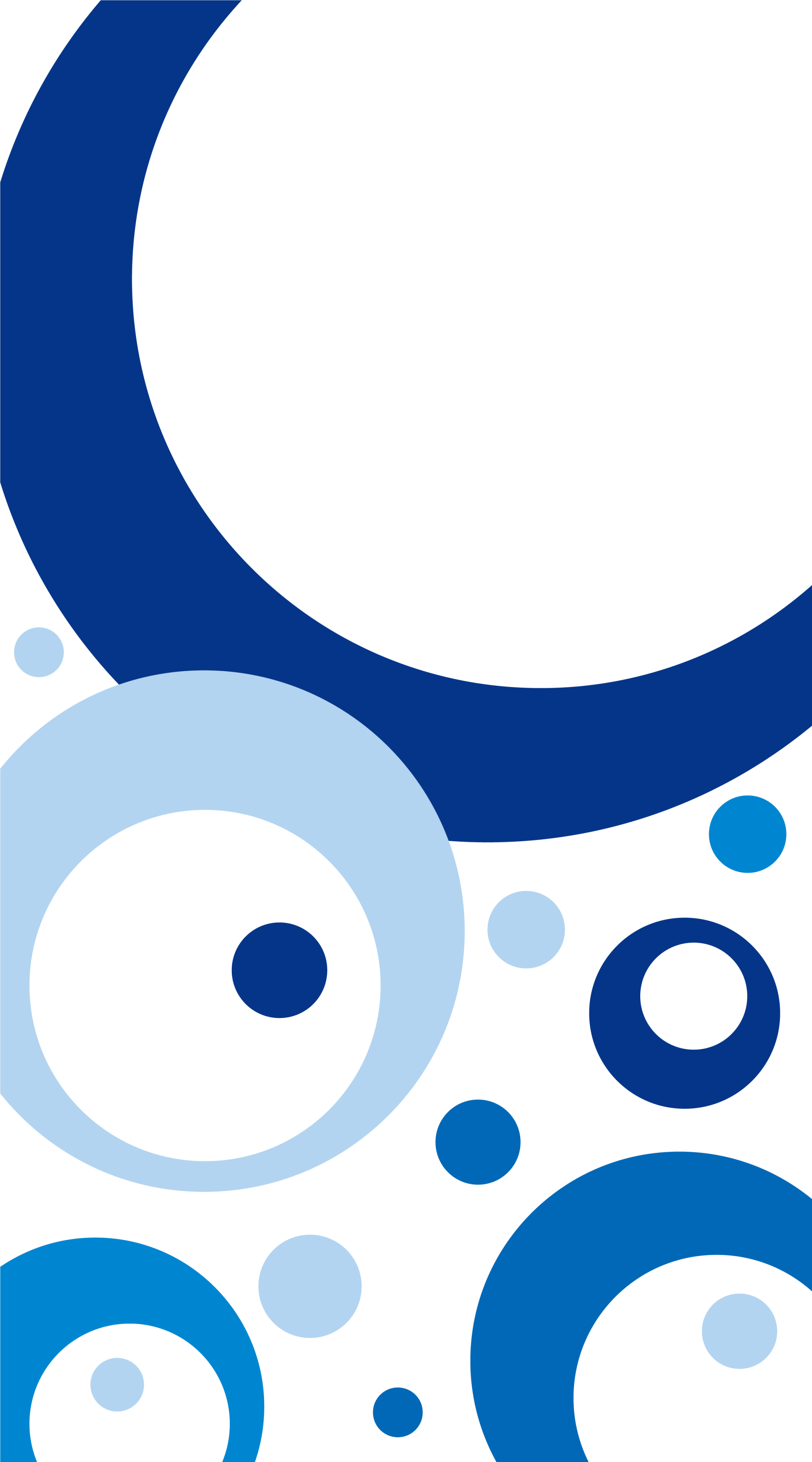 Blue Circle Clip Art - 圓圈 背景 (2000x3599)
