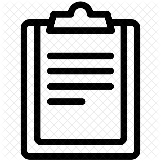 Clipboard Icon - Icon (512x512)