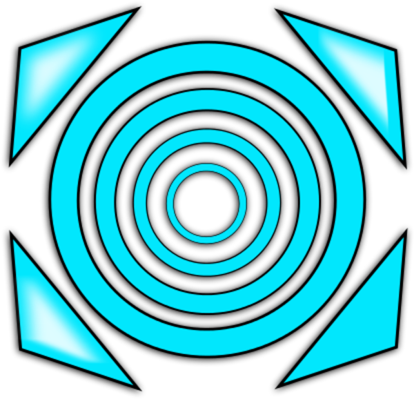 Down Clipart - Psytrance (600x578)