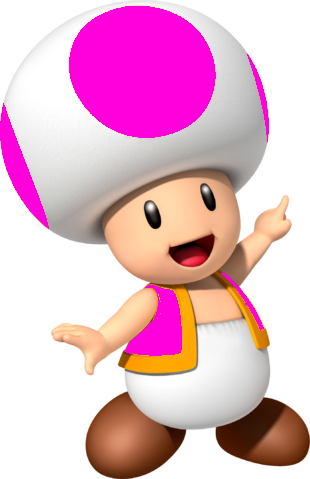 Purple Toad - Super Mario Purple Toad (310x479)