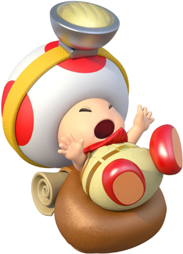 Treasure Tracker Wii U Mario Bros - Toad Crying Mario (1192x671)