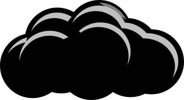 Clip Art Thunder Clouds (600x328)