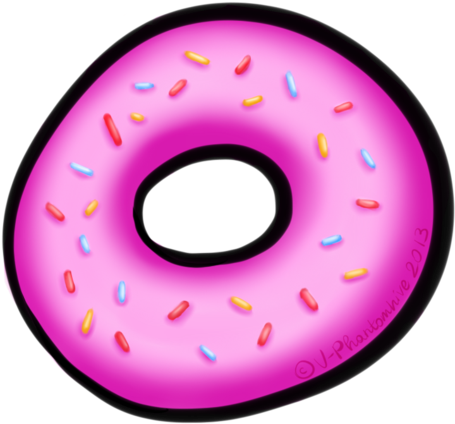 ) By V-phantomhive - Doughnut (1264x632)