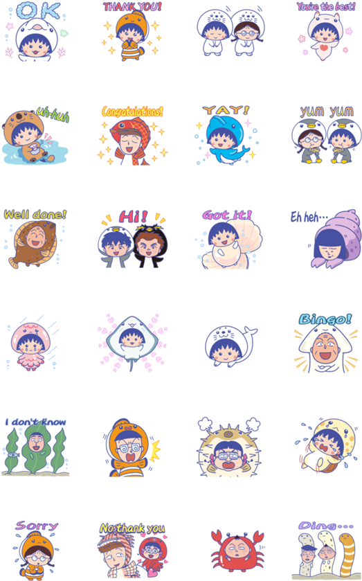 เธอๆๆ จิบิมารุโกะจังกับเพื่อนๆ แถมยังดุ๊กดิ๊กได้ - Coin (562x900)