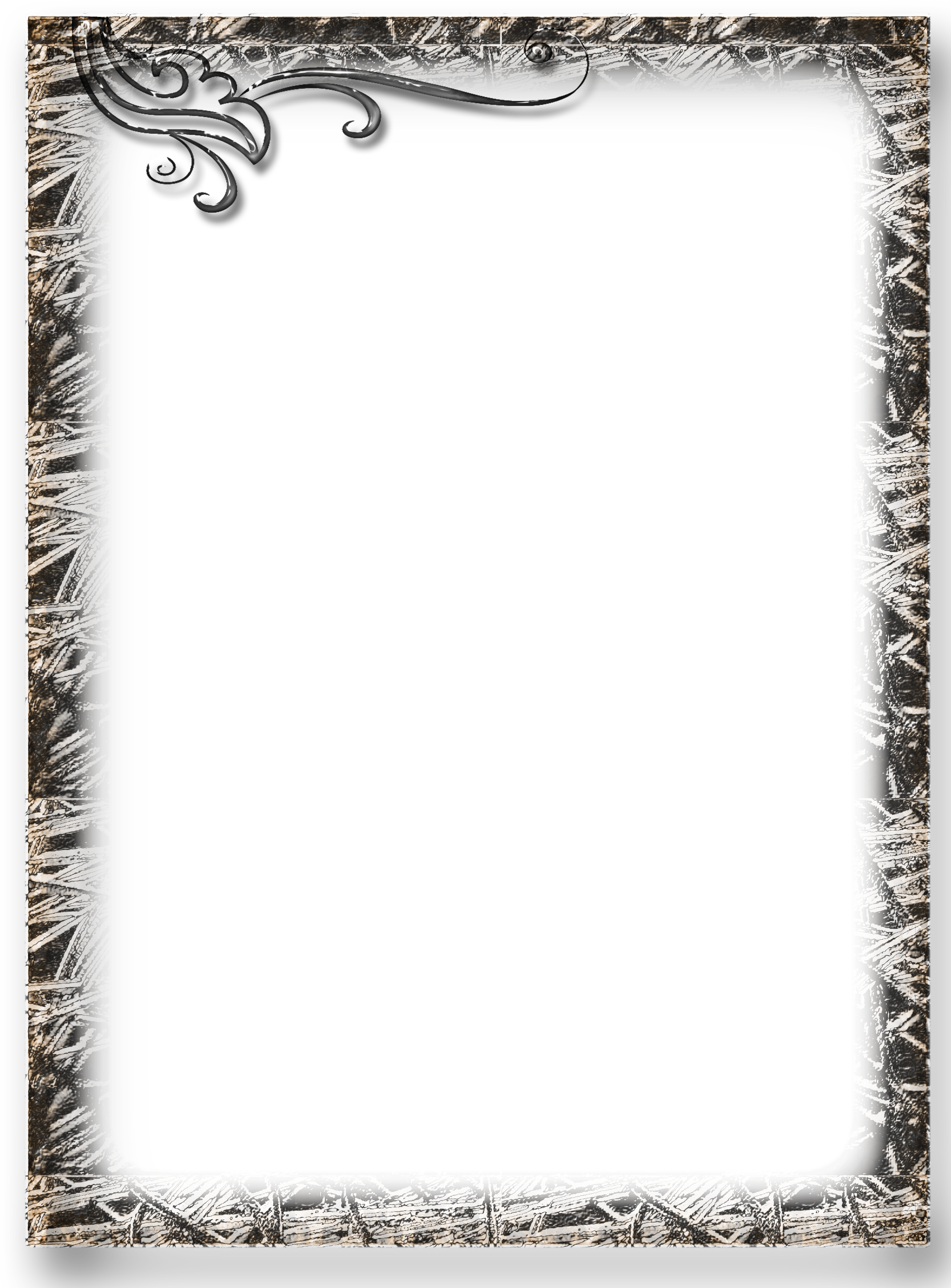 Картинки Рамки На Прозрачном Фоне - Picture Frame (2195x3009)