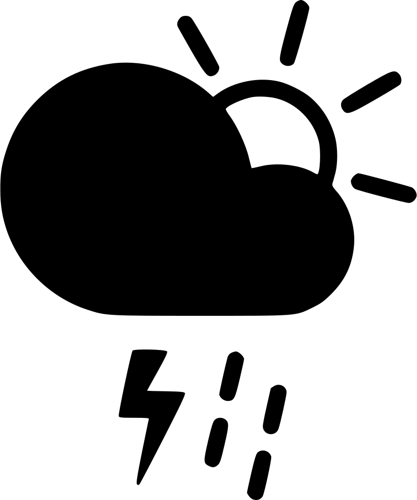 Day Thunderstorm Cloud Lightning Rain Shower Sun Comments - Weather Forecasting (818x980)
