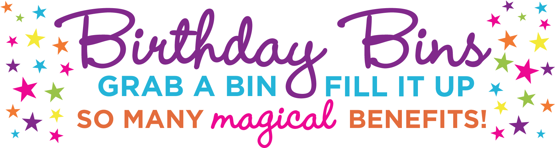 Birthday Bin - Birthday Stripes Party Paper Napkins 13 Inch 3ply - (1800x495)